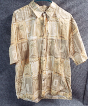 Tori Richard Honolulu Shirt Mens Large Palm Tree Hawaiian Beachy Cotton ... - £18.75 GBP