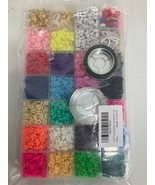 4400Pcs Clay Beads for Jewelry Bracelets Making Kit, Assorted Colors New - £17.37 GBP