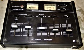 Stero Mixer - Realistic (4 Stero Inputs, Twin VU Meters) - $20.00