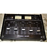 Stero Mixer - Realistic (4 Stero Inputs, Twin VU Meters) - $32.75 CAD