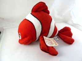2000 FIESTA FISH PLUSH 10&quot; long mint with Tag Red &amp; white black accent C... - $7.12