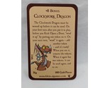 Munchkin Clockwork Dragon Promo Card - $29.69