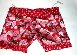 build a bear valentines day satin pajama pants - $6.78 CAD
