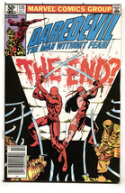 Daredevil #175-comic book Marvel Elektra issue-Newsstand variant - $30.07