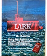 LARK FILTER CIGARETTES- The SS Gap Trap-1971 Vintage Print Ad!! - $13.49 CAD