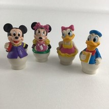 Disney Mickey Mouse School Minnie Daisy PVC Figures Finger Puppets Vinta... - $34.60