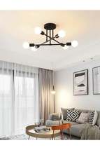 Spider Cross Modern Sports Ceiling Lamp Black Living Room - Kitchen - Bedroom 6- - £30.66 GBP