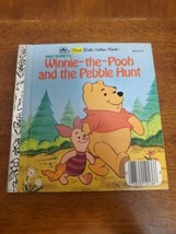 Winnie-the-Pooh and the Pebble Hunt  Series C First Little Golden Book Vintage  - $3.95