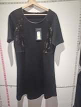 M&amp;S Dress For Women Black Size 16 uk Express Shipping - $45.16