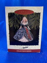 Hallmark 1995 Holiday Barbie Collectors Series Keepsake Ornament In Box - £7.45 GBP