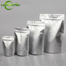 Ound corner stand up aluminum foil zip lock packaging bag reclosable snack coffee light thumb200