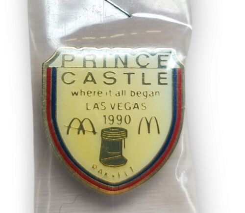 McDonald's Vintage Lapel Pin 1990 Prince Castle Las Vegas  - $12.95