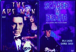 Bela Lugosi Scared-Death-Kiss-Ape + More-5 Película Nuevo 3 DVD - £8.24 GBP