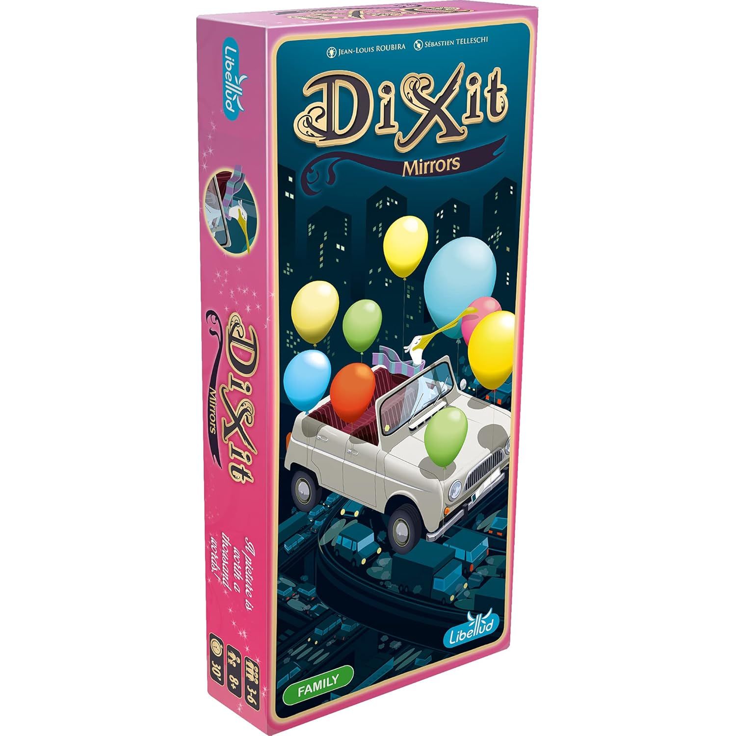 Dixit Mirrors Board Game Expansion | Storytelling Game for Kids and Adults | Fun