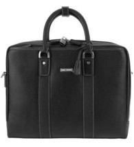 Brooks Brothers Men&#39;s Classic Shoulder Bag, Black, One Size, 8300-6 - £232.23 GBP