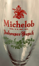 Michelob Anheuser Busch Beer Glasses {6} Measures 7-1/2" Tall - $31.00