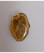 Vintage Angel Enamel Lapel Pin. Angel Is Holding A Dove. Religious/Chris... - $151.63 MXN