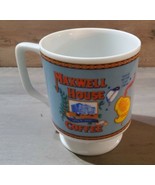 Vintage Maxwell House Coffee Cups Small Pedestal Footed 1970&#39;s 2.75 x 5.5  - £6.05 GBP