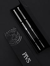 PIVS Fine Silver Chopsticks Couples 999 Branded Fidelitas 银筷子 銀の箸 Weddings - £328.68 GBP