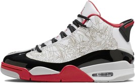Authenticity Guarantee 
Jordan Mens Dub Zero Basketball Shoes,White/True Red-... - £134.50 GBP