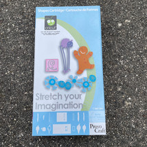 Cricut Shapes Cartridge Stretch Your Imagination Complete 29-0422 - $11.61
