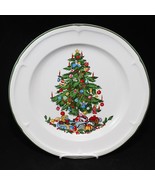 International Tradition Christmas Chop Plate Platter 12-1/4&quot; Xmas - $16.10 CAD