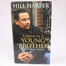 SIGNED Hill Harper Letters To A Young Brother 1st ED. Hardcover Book w/D... - $21.67 CAD