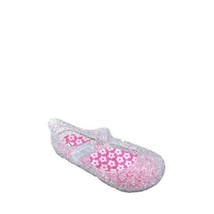 Garanimals Toddler Girls Mary Jane Sparkle Jelly Shoes Clear Size 3 NEW - £7.16 GBP