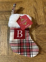 December Home Christmas Mini Stocking Letter &quot;B&quot;-Brand New-SHIPS N 24 HOURS - $15.89