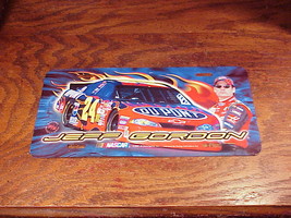 Jeff Gordon Decorative Metal License Plate, from JG Motorsports, copyright 2002 - £7.79 GBP