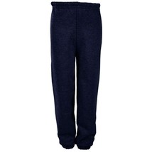 Russell Athletic Dri-Power Closed Bottom Sweatpants - Youth Large - Navy Blue - £14.90 GBP