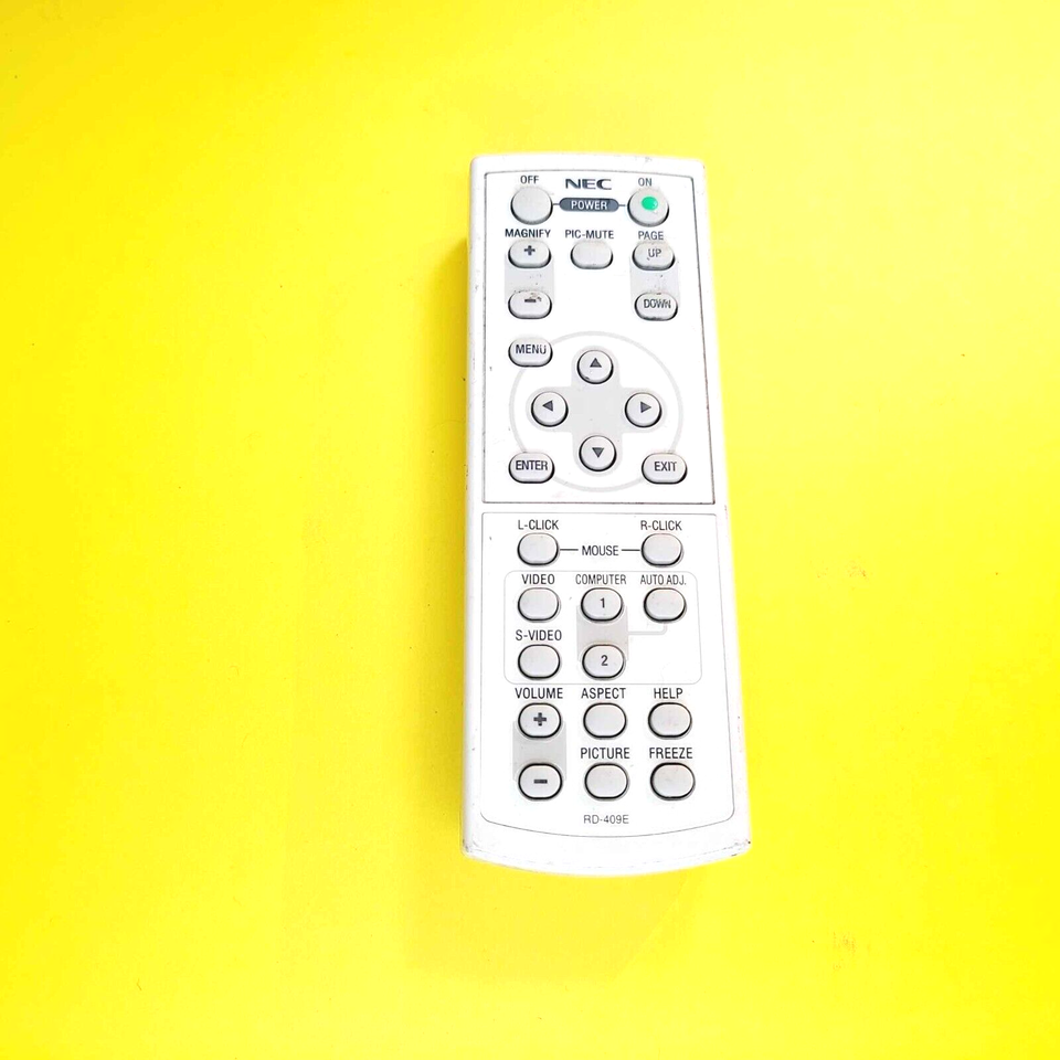 NEC RD-409E REMOTE CONTROL FOR PROJECTOR VT37 VT47 VT470 VT670 VT676 VT5... - $8.80