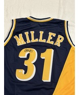 Reggie Miller Signed Indiana Pacers Basketball Jersey COA - £199.03 GBP