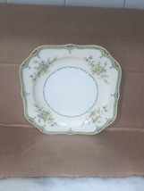 Noritake N406 Square Salad Plate, 7.75&quot; Hand Painted - £11.67 GBP