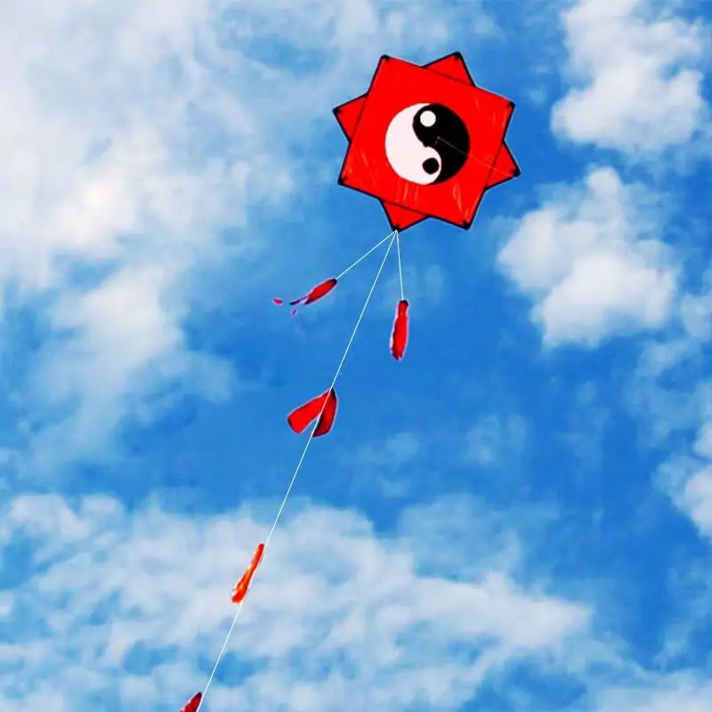 free shipping Gossip kite flying toy outdoor sport kite reel line ripstop nylon - £24.42 GBP+