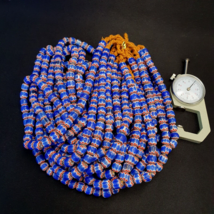 Perline stile commerciale veneziano vintage Old multi vetro Chevron Bead... - $735.75 MXN