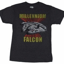 Star Wars Millennium Falcon Med Mens Gray T-SHIRT New - £10.04 GBP