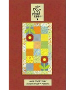 POPPY DAY Table Mat Quilt Pattern by Sandy Gervais - $3.02 CAD