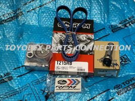 NEW LEXUS SUPRA SC300 IS300 GS300 3 PCS TIMING BELT KIT BLUE RACING GATE... - $169.25