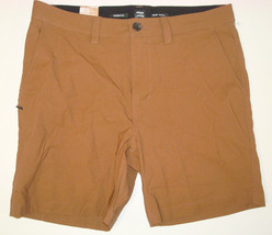 New Mens Prana Shorts 35 x 7 Short NWT Performance Casual Alameda Brown UPF 50 - £78.34 GBP