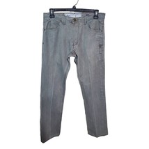 Akoo Jeans Mens 34x33 Gray Baggy Denim Streetwear Hip Hop - £31.63 GBP