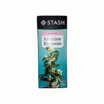 Jasmine Blossom Green Tea 30 Free Dipper Bags (Not 20) Non-GMO Stash Quality - £9.84 GBP