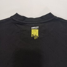 ZARA X Smiley RN#77302 Men’s Black Cotton Short Sleeve Graphic Sweatshirt Size L image 13