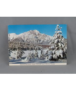 Vintage Postcard - Pyramid Mountain in Winter Jasper Canada - Rowed O'Neill - €12,78 EUR
