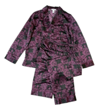 Alfani Satin Notch Collar Pajama Set - £10.31 GBP