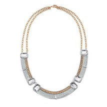 Avon Pretty As A Diamond Statement Necklace (Rose Goldtone) &quot;Rare&quot; New Sealed!!! - £18.14 GBP