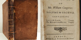 1730 Antique William Congreve Love For Love Morning Bride Gordon Of Halleaths - £112.49 GBP