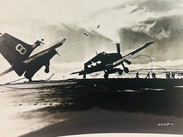 WW2 Poster Print Art Ephemera WWII vtg 10X8 Veteran Crash airplane plane... - $19.75