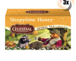 3x Boxes Celestial Seasonings Sleepytime Honey Herbal Tea | 20 Bags Each... - £16.96 GBP