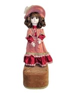 CECILE MUSIC AUTOMATA DOLL  music box doll girl  - £97.08 GBP
